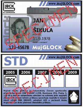 Standard MujGLOCK card