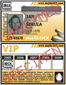 VIP MujGLOCK card