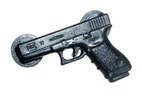 Plastic sign of pistol GLOCK 17